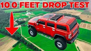 Dropping Our Car From 1000 Feet What will happen to the car Will it survive