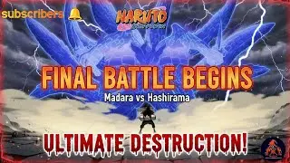 Naruto's FINAL Battle Against Madara and Hashirama 🙂&zwj;↕️part:2😎subscribers 🔔 for new video 👍🏼
