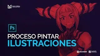 Proceso para pintar dibujos en Photoshop - Kevin Urbina
