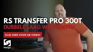 RS Transfer Pro 300t - Dubbele laag wit printen