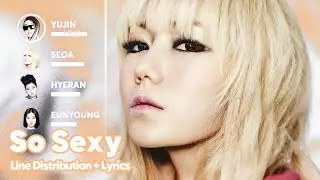 Brave Girls - So Sexy (Line Distribution + Lyrics Karaoke) PATREON REQUESTED