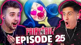 JUVIA IS THE BEST🥰Fairy Tail Episode 25 REACTION | Group Reaction
