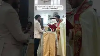 From family rejection to acceptance: our love conquered all💑🕉✝️ #interfaith #marriage #love