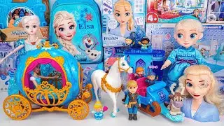 Unboxing Disney Frozen Toys | Elsa's Ice Palace Toy | Princess Cinderella&rsquo;s Rolling Carriage Playset