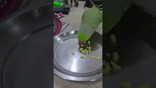 मिठू और पापा । मैं भी खाऊगा पापा 🫓☕