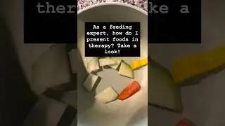 What does a plate in feeding therapy really look like? #livedexperience #feedingtherapy #pfd #slp