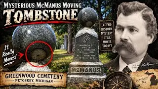 Mysterious MOVING TOMBSTONE - Greenwood Cemetery, Petoskey, MI - #ExploreMore #TombstoneTourist