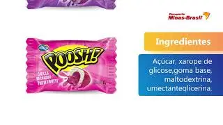 Chicletes Poosh Arcor | Drogaria Minas Brasil