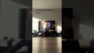 30 day splits challenge (left side results)🌻 #30dayschallenge #splits #flexibility #stretching