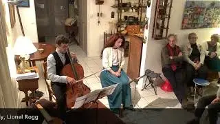 The Lily, Lionel Rogg, Duo SopCe, soprano : Welleda Muller, violoncelle : Célestin Bernard
