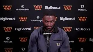 WR Van Jefferson Speaks to the Media After Signing | Washington Commanders