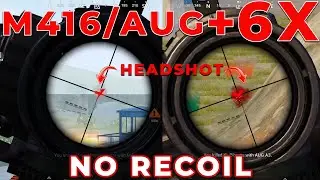 NO RECOIL 6X SPRAY IN PUBG MOBILE HOW? | HYDRA AJAY