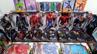 assemble superhero toys spiderman the flash the jockers batman superman black venom deadpool groot