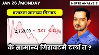January 26 | Nepse Update | Stock Market Analysis by Ram Hari Nepal