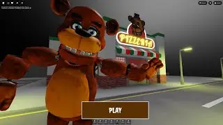 ESCAPE FREDDY'S PIZZA'S PIZZERIA (OBBY) ROBLOX#scary #obby #4k #obbyroblox