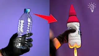 Create Your Own Rocket : Launching Rockets Using Butane Gas 🚀😱