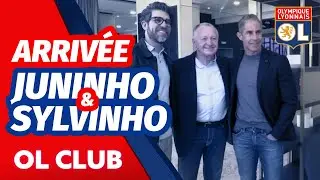 Les arriv&eacute;es de Juninho et de Sylvinho &agrave; Lyon | Olympique Lyonnais