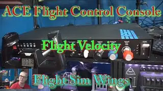 Flight Velocity ACE Flight Control Console | Flight Sim Wings | Yoke | Vernier TPM