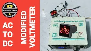 How to modify ac digital voltmeter||ac voltmeter to dc voltmeter