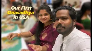 Onam Celebration in America | Our First Vlog | Happy Onam