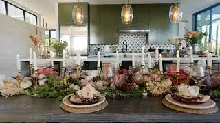 Holiday Home Glow &mdash; Modern Tablescape & Cozy Design ✨🎄