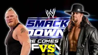 BROCK LESNAR VS UNERTAKER LEVEL SMACKDOWAN/ SMACKDOWAN PAIN PS2
