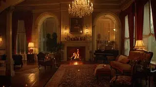 Create an Ideal Meditation Space - Listen to the Flickering Fire and Concentrate