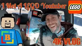 Buying, Trading, and Donating LEGO!! Meeting Brix Toyz!! (4K Vlog)