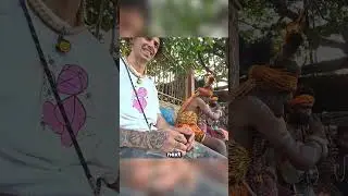 Поход в Чиллум с Баба в Индии #kickstreaming #sampepperlive #shorts #viral #india