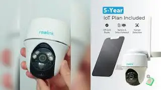 Reolink Cellular Security Camera | 5-Year Data Plan Included
