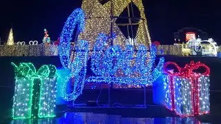 Glow Christmas Light festival with more than 1 million LEDs #lightshow #christmas #christmaslights 