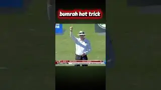 bumrah crazy hat trick in test cricket team West Indies #cricketshorts #shortsfeed #trendingshorts