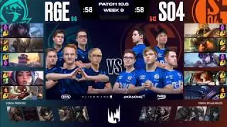 RGE vs. S04 Highlights Week 9 Day 2 | LEC Spring 2020