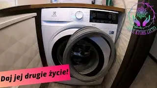 Wymiana fartucha w pralce Electrolux PerfectCare 600. Naprawa krok po kroku 😄