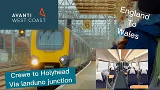 Trip report - Avanti west coast’s class 221 to Holyhead (first class review)