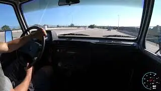 230GE Cold start, highway drive accel braking