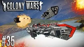 Space Engineers - Colony WARS! - Ep #35 - Battle for the Colony!