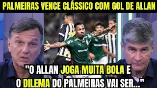 PALMEIRAS VENCE CLÁSSICO CONTRA SANTOS E MAURO E PIPERNO RASGAM ELOGIOS AO GAROTO ALLAN
