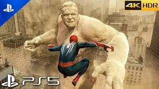 Marvel's Spider-Man 2 PS5 | Sandman First Mission Gameplay 🔥