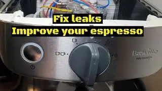 Breville Mini Barista water leaks fix and full service