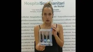 Ejercicio con incentivador respiratorio (TRIFLOW)