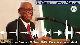 L'&eacute;ditorial de Marcus Garcia &bull; 22 Aout 2025 | D&eacute;centraliser ou rien!