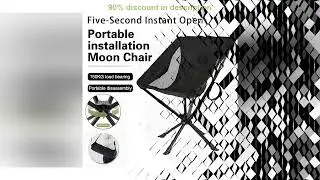 #Portable Outdoor Swivel Camping Chair , Five-second Fast Setup, Lightweight & Small Folding Chair
