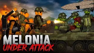 the past of melonia: grapefruitia&rsquo;s attack on melonia | melon playground war short film