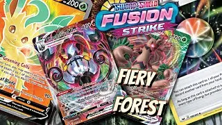 Chandelure VMAX Deck Profile. W/ Trevenant VMAX & Leafeon. Pokemon TCG Online Gameplay Fusion Strike