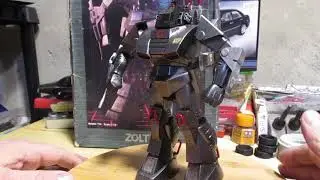 Plastic Models - 1/48 Revell Robotech Defenders Zoltek - Completed Build Review