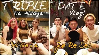TRIPLE DATE SA HIRAYA! (BruskoFam) ❤️ | JM BARRERA VLOGS ✅