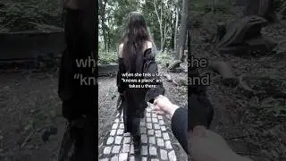 romantic goth date #shorts #relationship #goth #couple