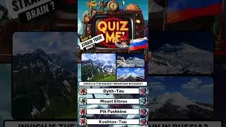 Highest mountain in Russia quiz: Do you know the highest peak in Russia? Answer's HERE.