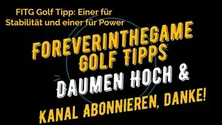 Fantastisch: Einer f&uuml;r die Stabilit&auml;t und einer f&uuml;r Power. FITG Golf Tipp von Lars T. K&uuml;pper.